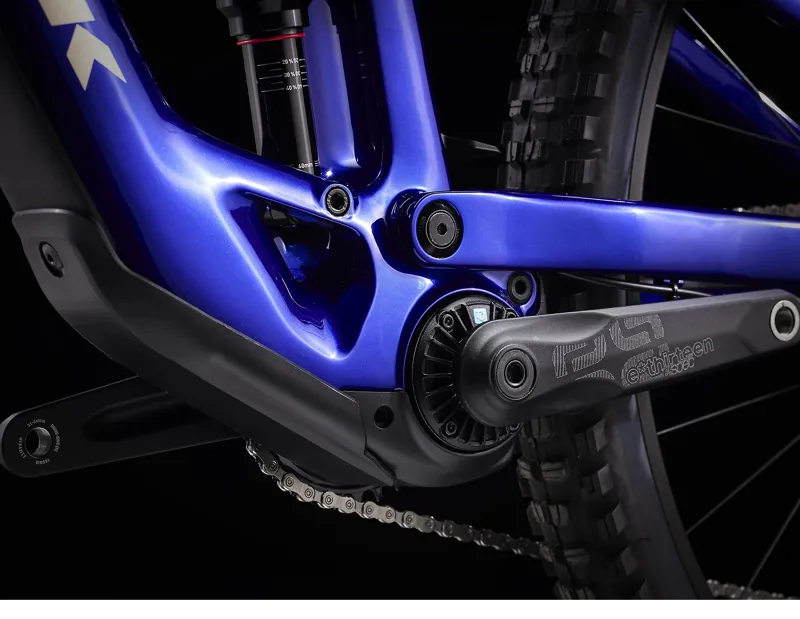 Trek Fuel Exe 9.5 Deore Electric Mountain Bike in Hex Blue-9